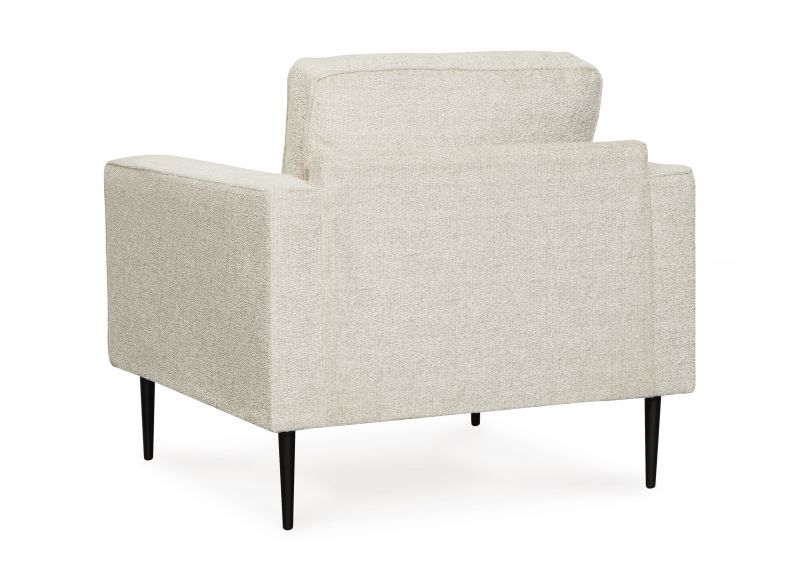 Fabric Armchair with Metal Legs - Redan